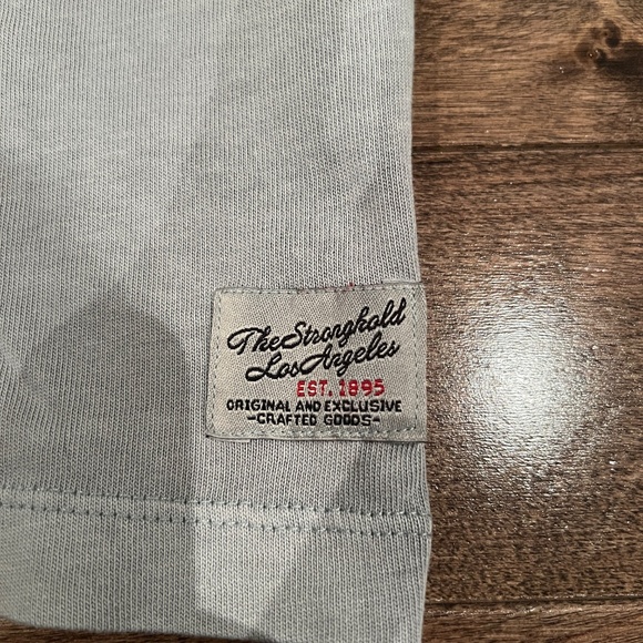 The Stronghold Los Angeles Pocket T-Shirt (Size M, Grey) - Picture 4 of 5